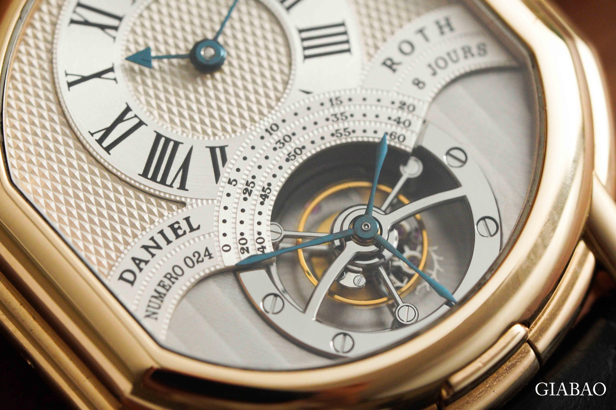 Đồng Hồ Daniel Roth Tourbillon 8 Days 197.X.40