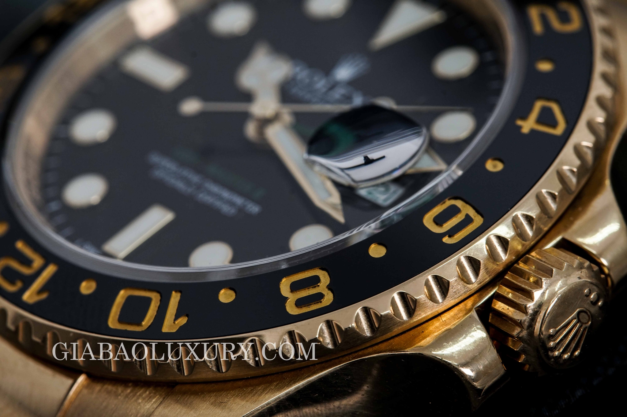 Đồng Hồ Rolex GMT-Master II 116718LN Mặt Số Đen