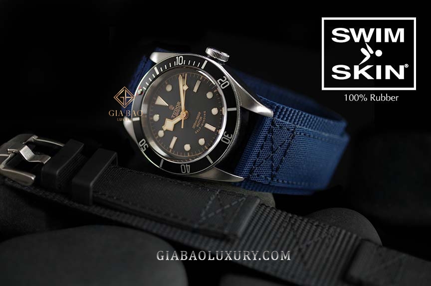 Dây cao su Rubber B dành cho đồng hồ Tudor Heritage Black Bay 41mm - SwimSkin® Rubber Cuff Series