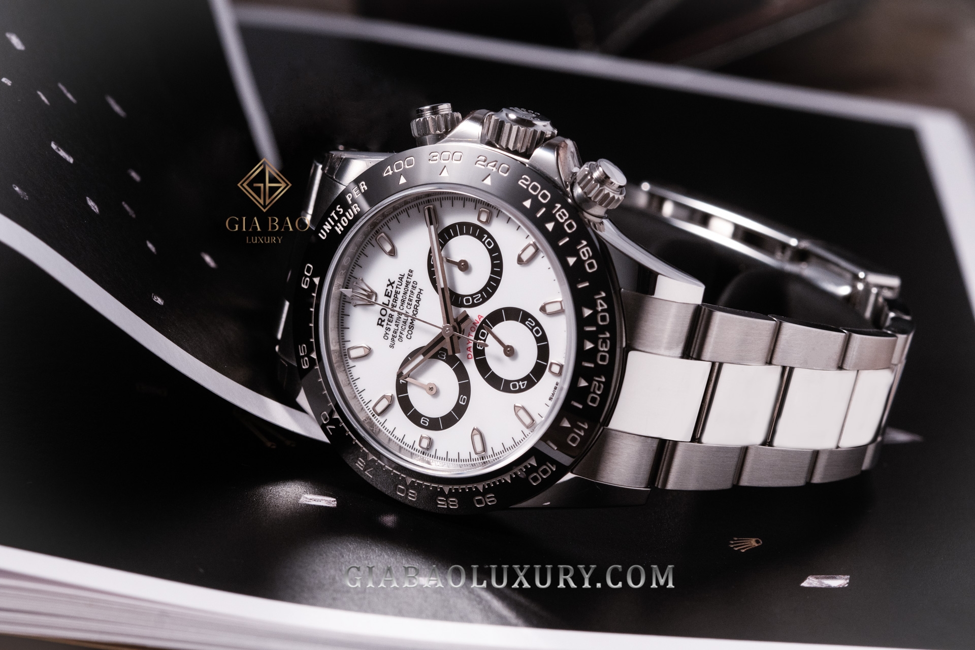 Đồng Hồ Rolex Cosmograph Daytona 116500LN Mặt Số Trắng