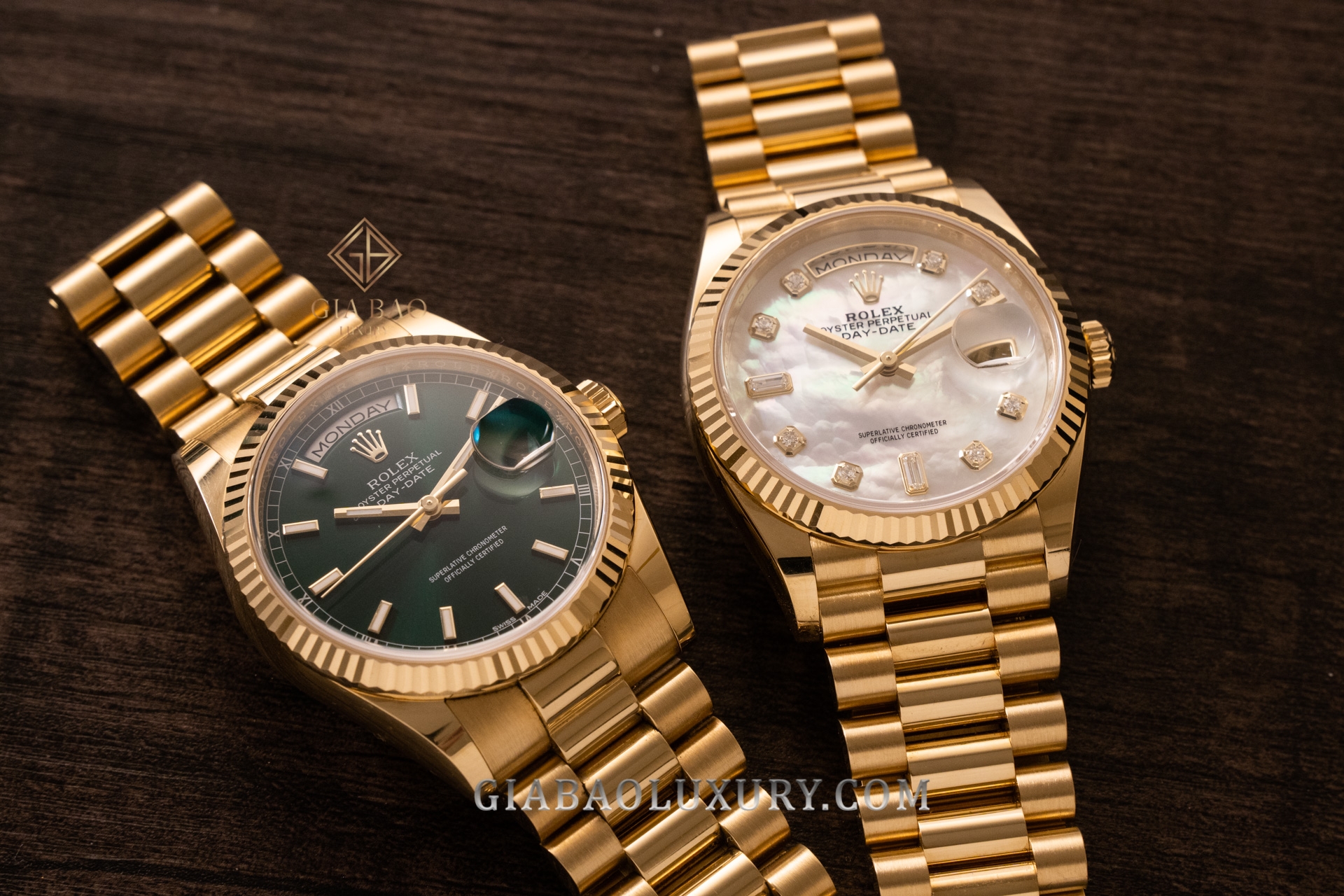 Đồng hồ Rolex Day-Date 128238 và 118238: Sự khác biệt tinh tế