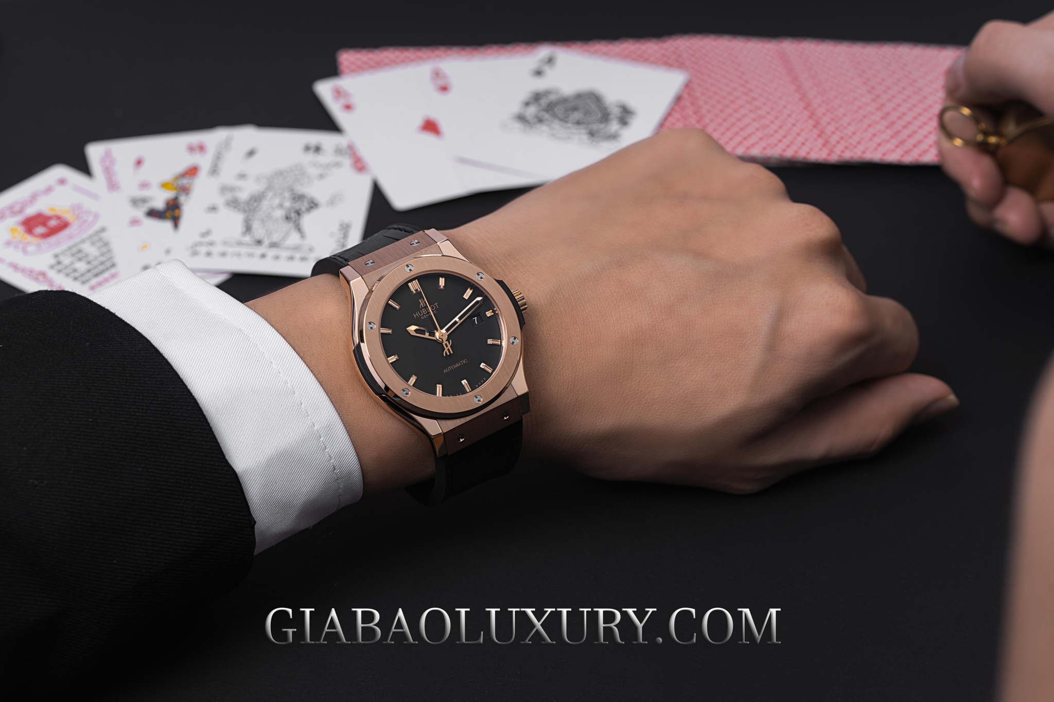 Đồng Hồ Hublot Classic Fusion King Gold 42mm 542.OX.1181.LR