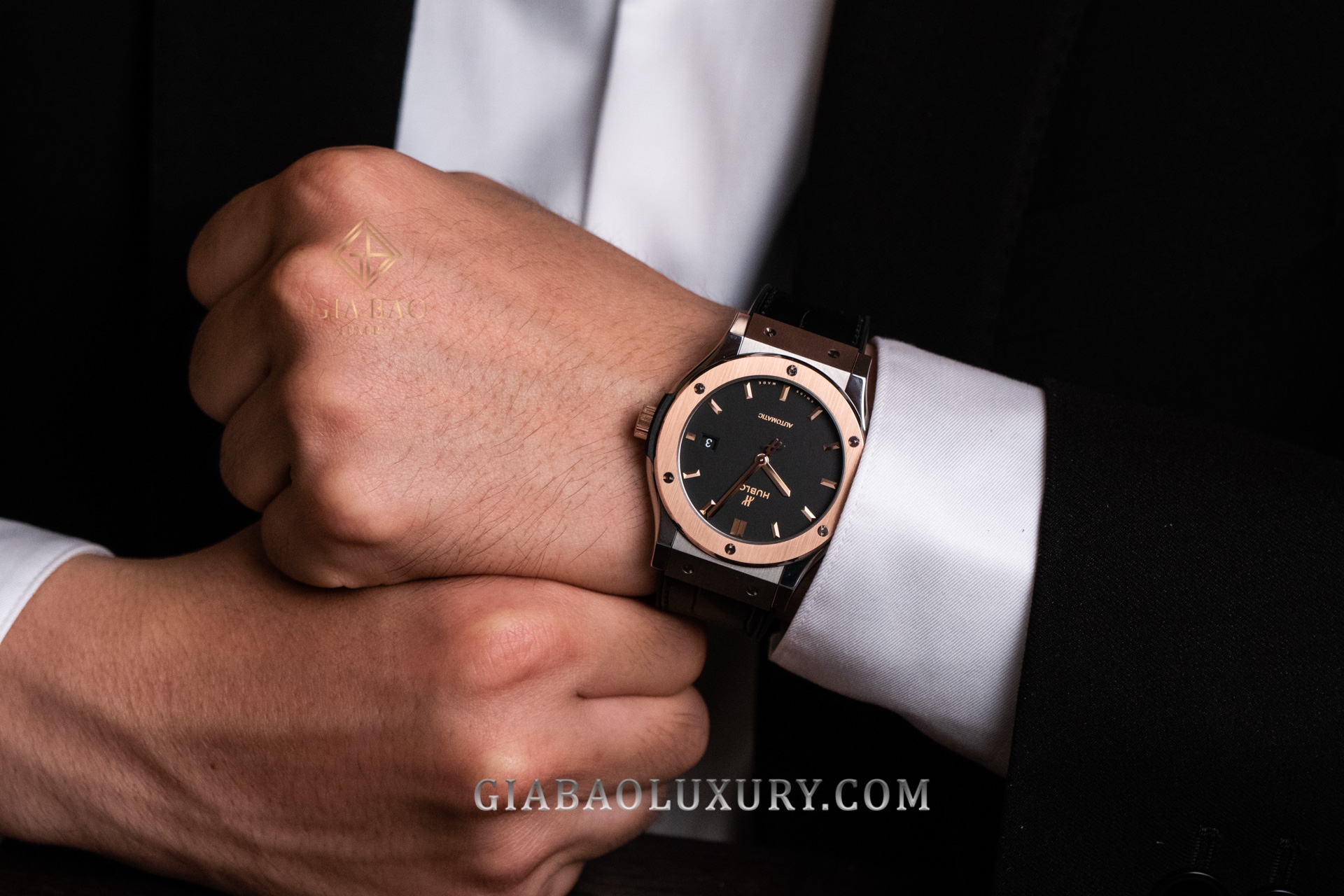 Đồng Hồ Hublot Classic Fusion Titanium King Gold 42mm 542.NO.1181.LR