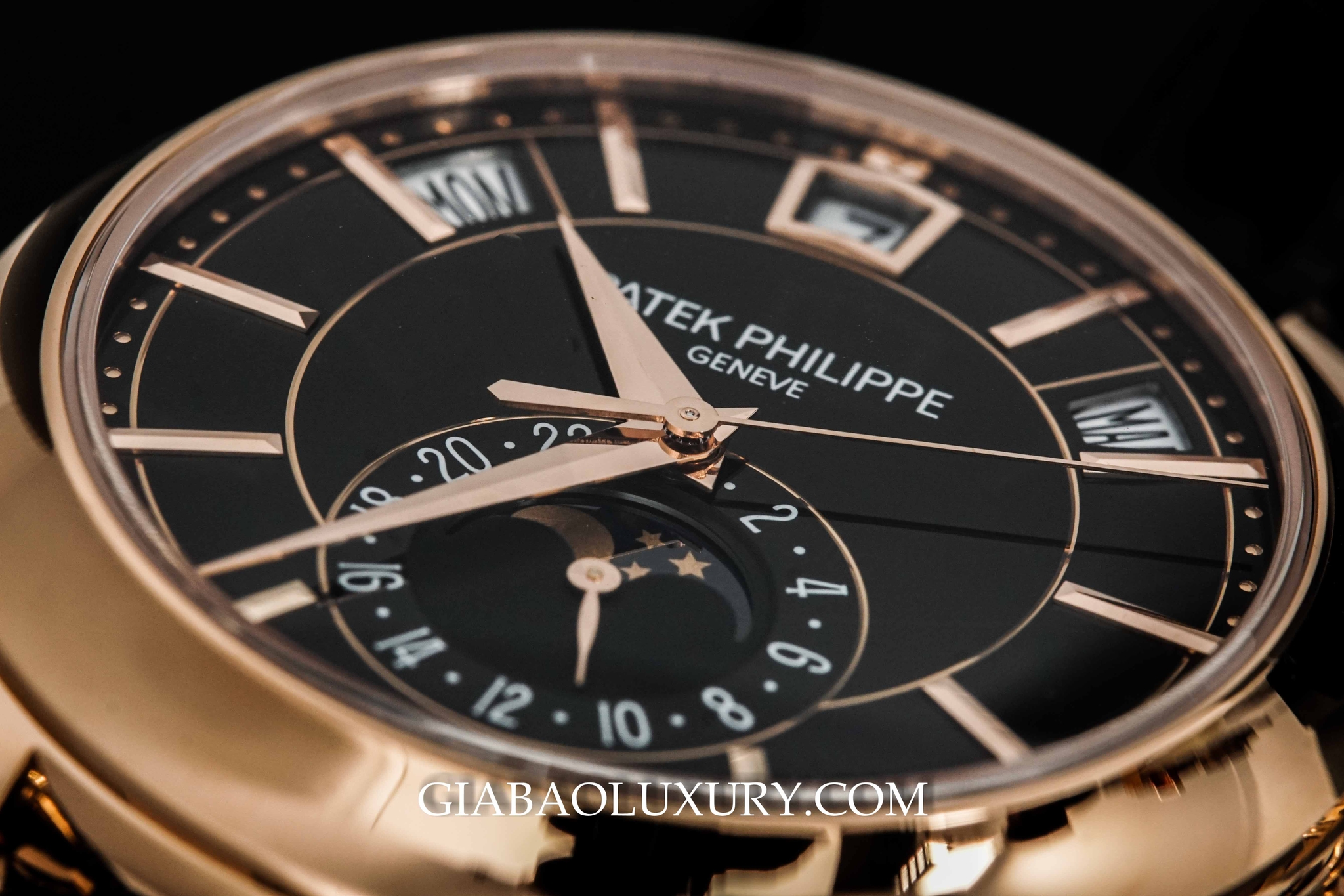 ĐỒNG HỒ PATEK PHILIPPE 5205R 010 mặt đen
