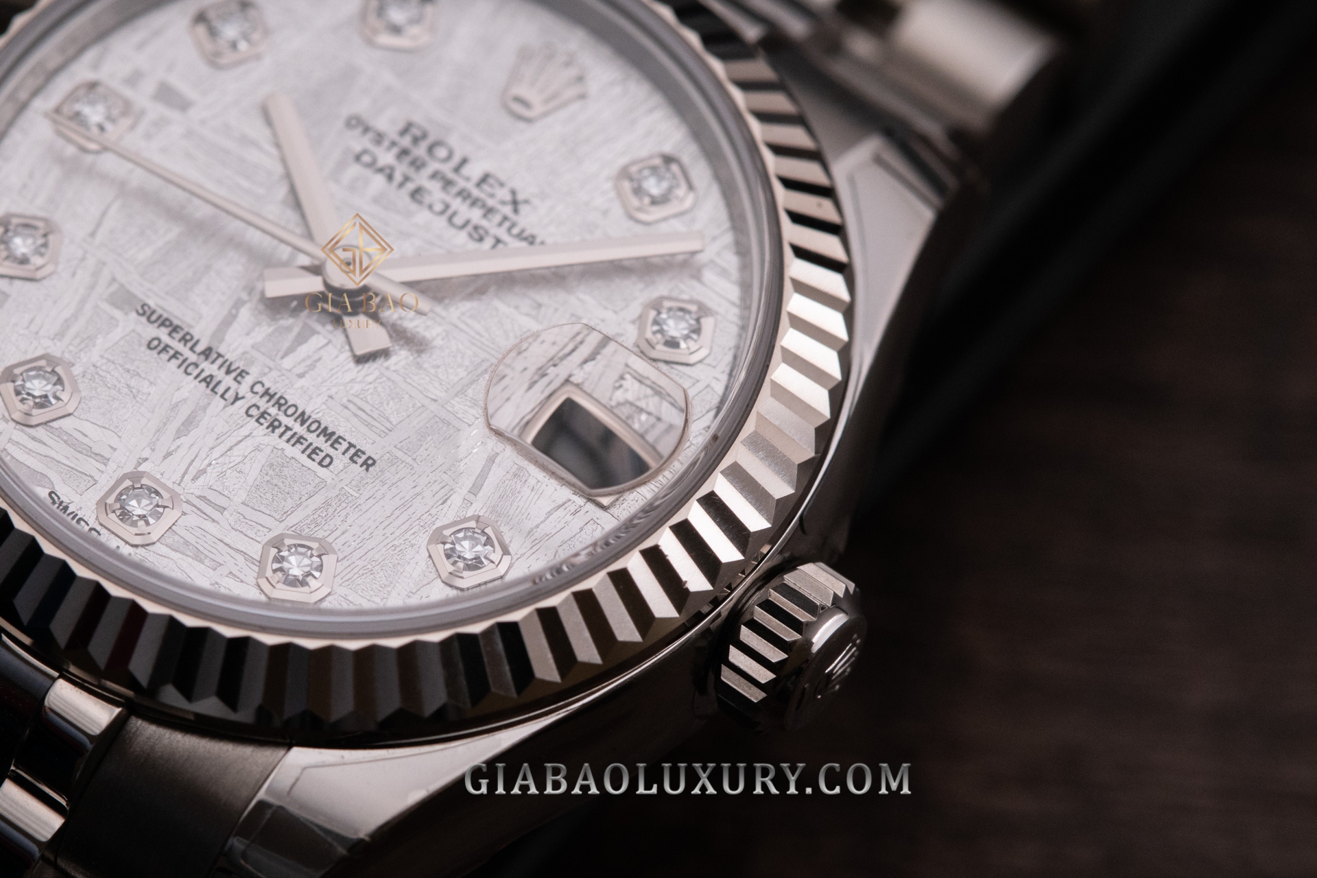 Đồng Hồ Rolex Lady Datejust 31 178274 Mặt Số Thiên Thạch