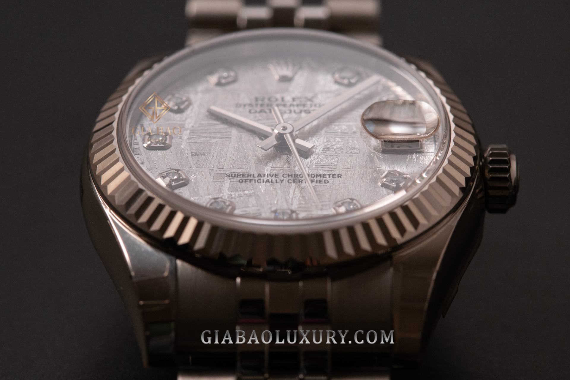 Đồng Hồ Rolex Lady Datejust 31 178274 Mặt Số Thiên Thạch