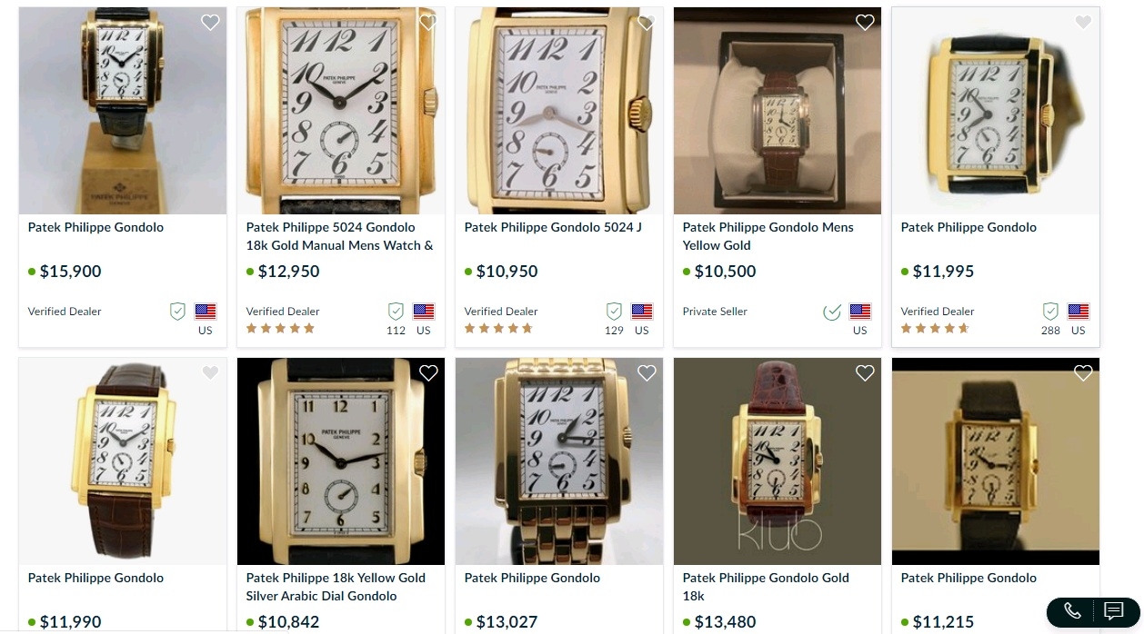 Đồng Hồ Patek Philippe Gondolo 5024J