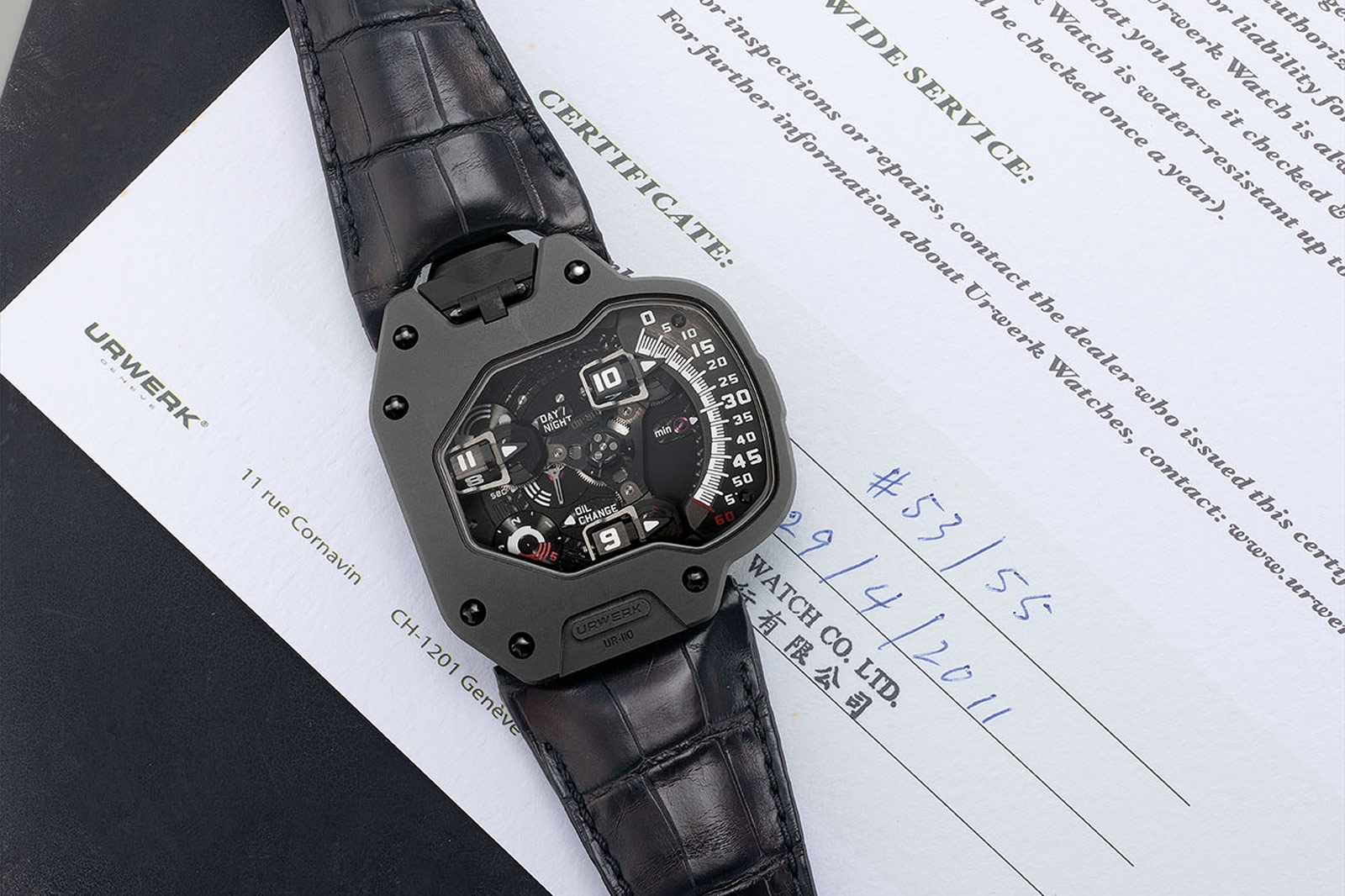 Lô 960 - Đồng hồ Urwerk UR-110