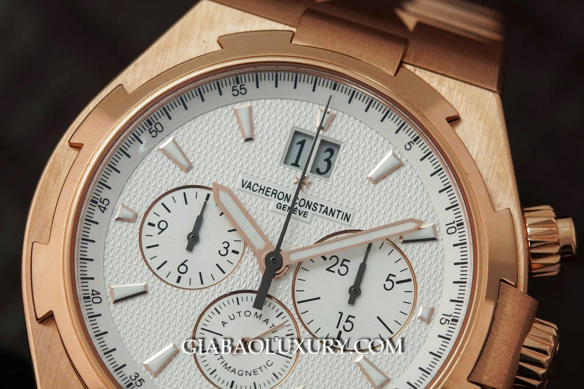 Đồng Hồ Vacheron Constantin Overseas Chronograph Rose Gold 49150/B01R-9454