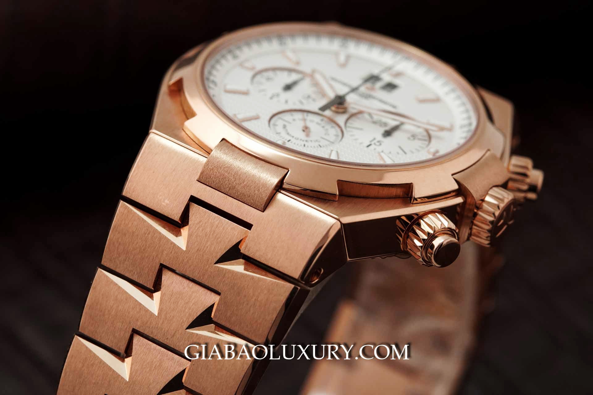 Đồng Hồ Vacheron Constantin Overseas Chronograph Rose Gold 49150/B01R-9454