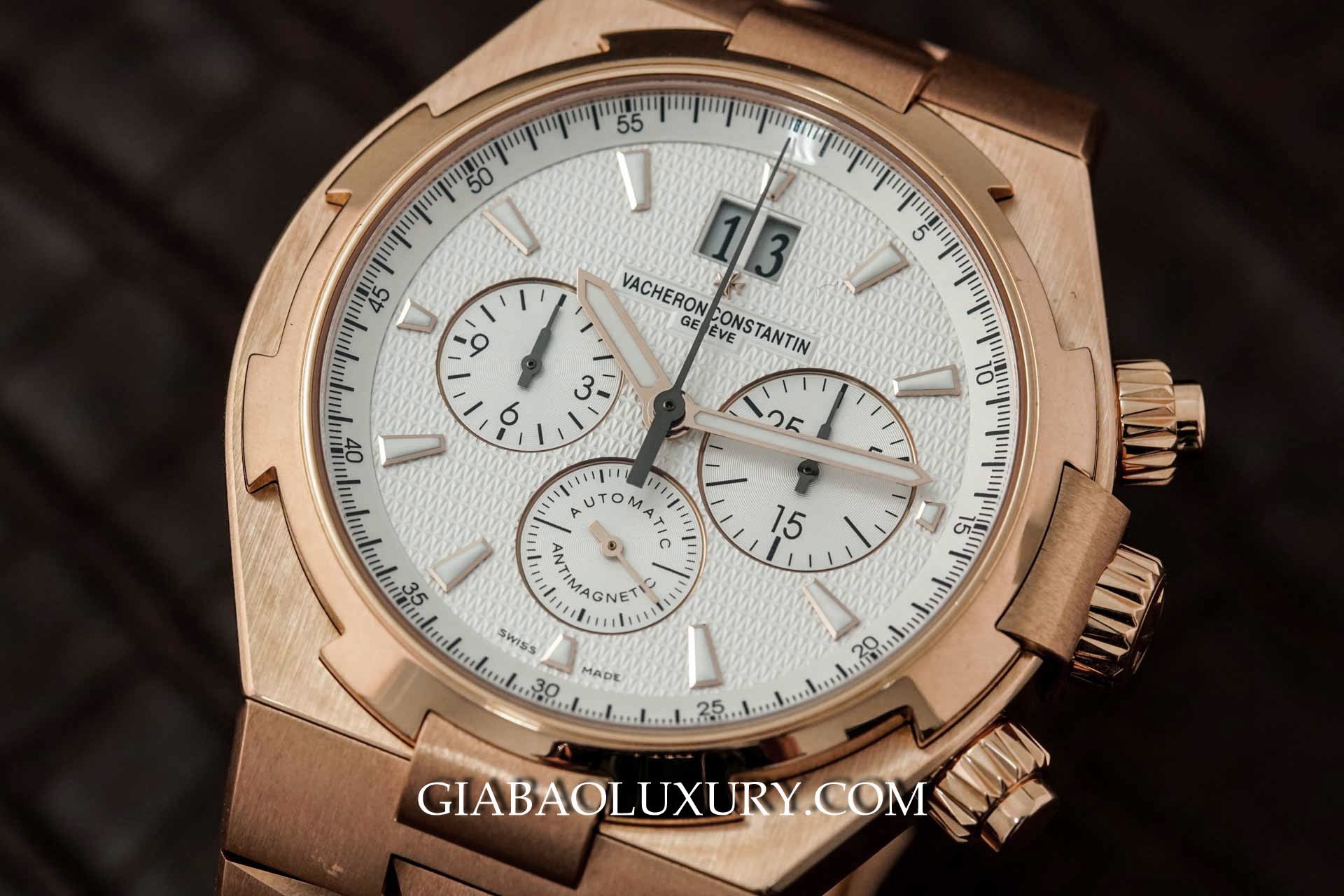 Đồng Hồ Vacheron Constantin Overseas Chronograph Rose Gold 49150/B01R-9454