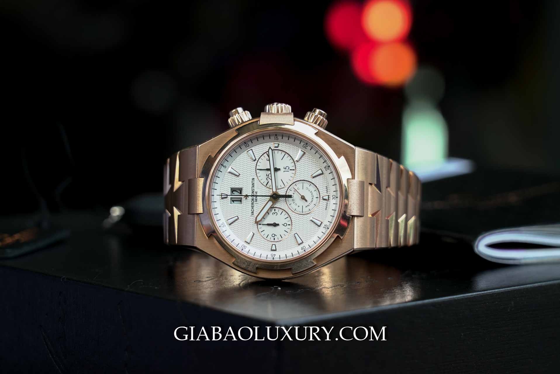 Đồng Hồ Vacheron Constantin Overseas Chronograph Rose Gold