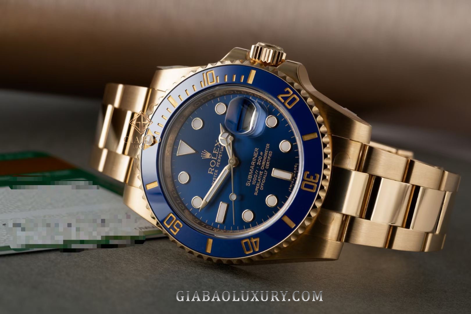 Đồng Hồ Rolex Submariner 126618LB Mặt Số Xanh Dương