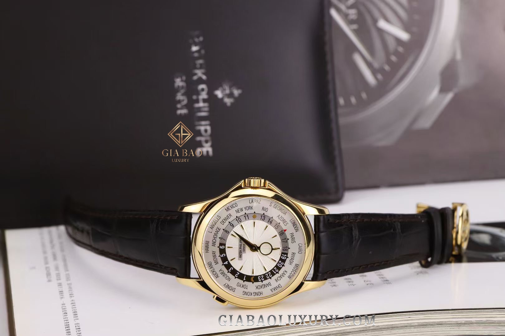 Đồng Hồ Patek Philippe Complications World Time 5130J-001