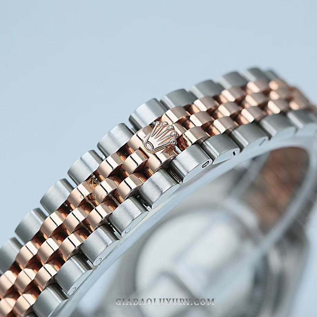 Đồng hồ Rolex Lady-Datejust 279381RBR Mặt Số Sundust Dây Đeo Jubilee