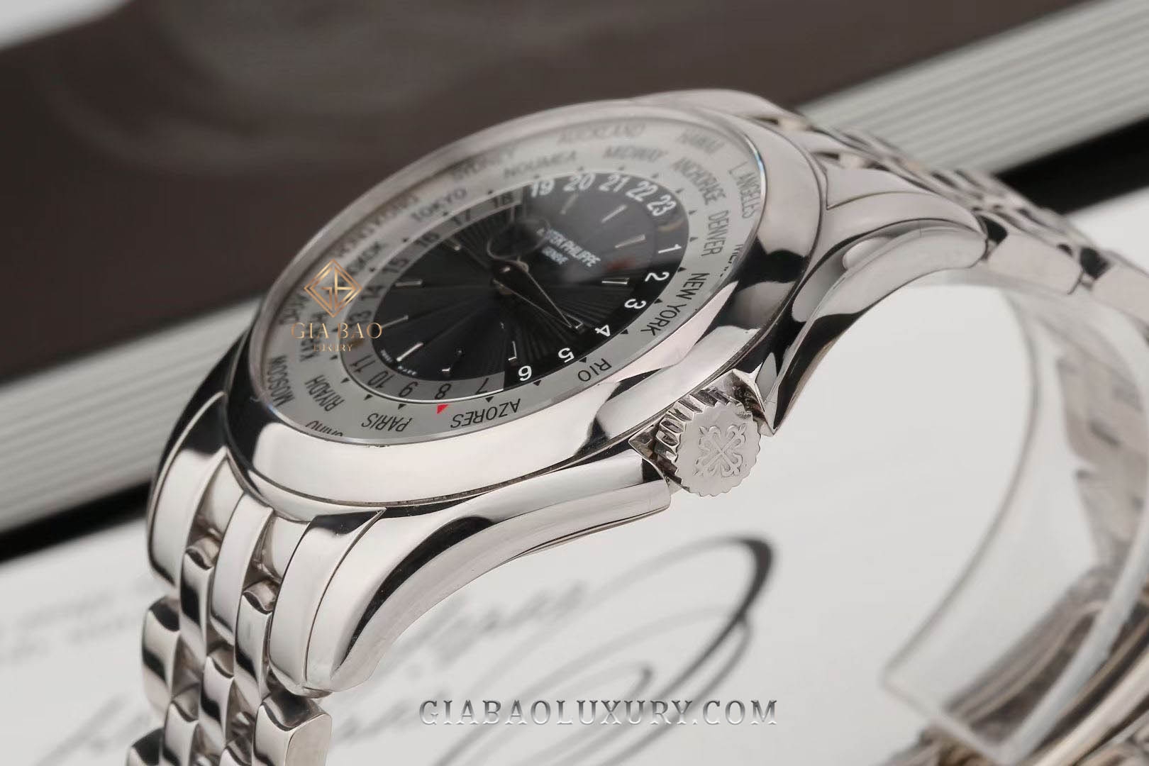 Đồng Hồ Patek Philippe Complications World Time 5130/1G-011