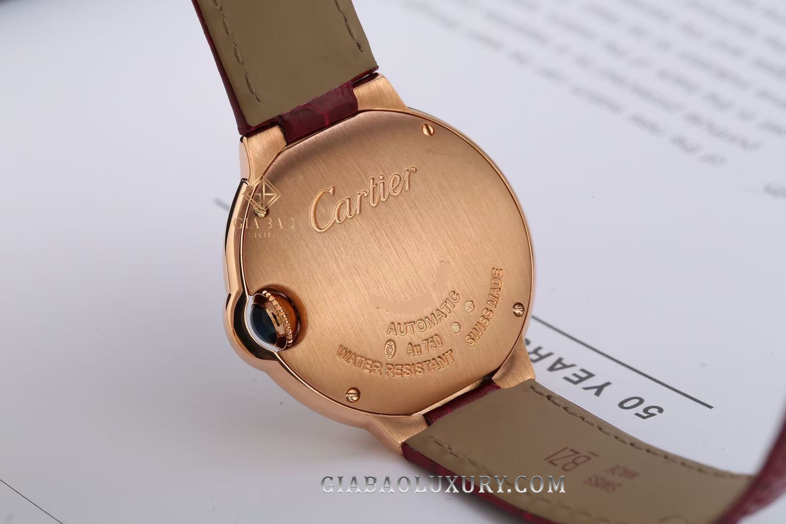 Đồng Hồ Cartier Ballon Bleu De Cartier WJBB0033