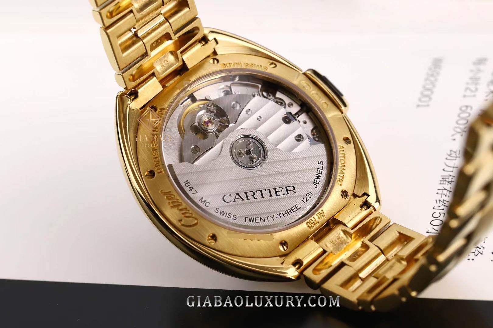 Đồng Hồ Cartier Clé De Cartier WJCL0023