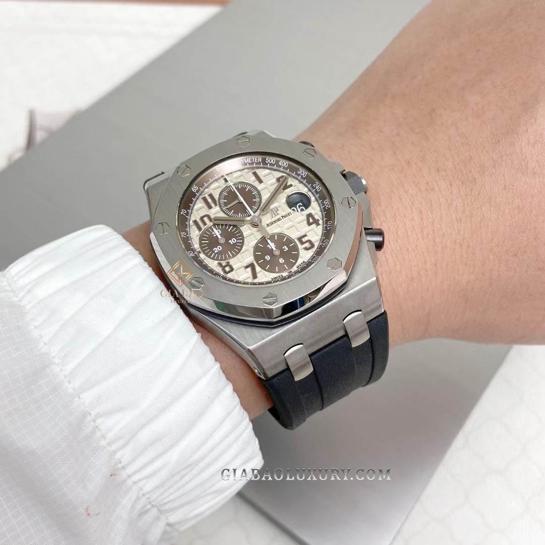 Đồng Hồ Audemars Piguet Royal Oak Offshore Ivory 26470ST.OO.A801CR.01