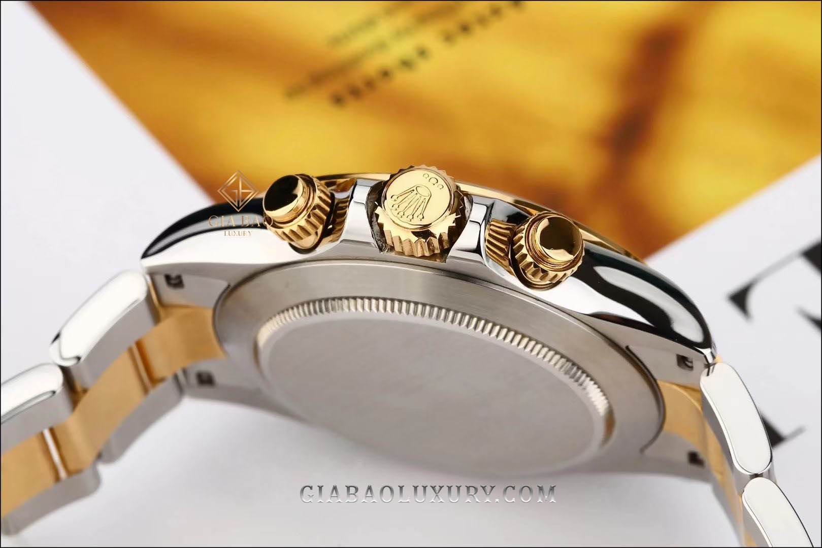 Đồng Hồ Rolex Daytona 116503 Mặt Số Trắng