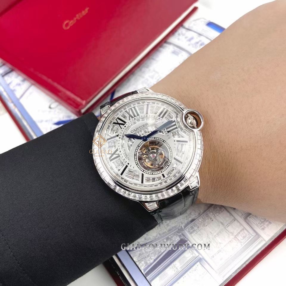 Đồng hồ Cartier Ballon Bleu Flying Tourbillon XL W6920021