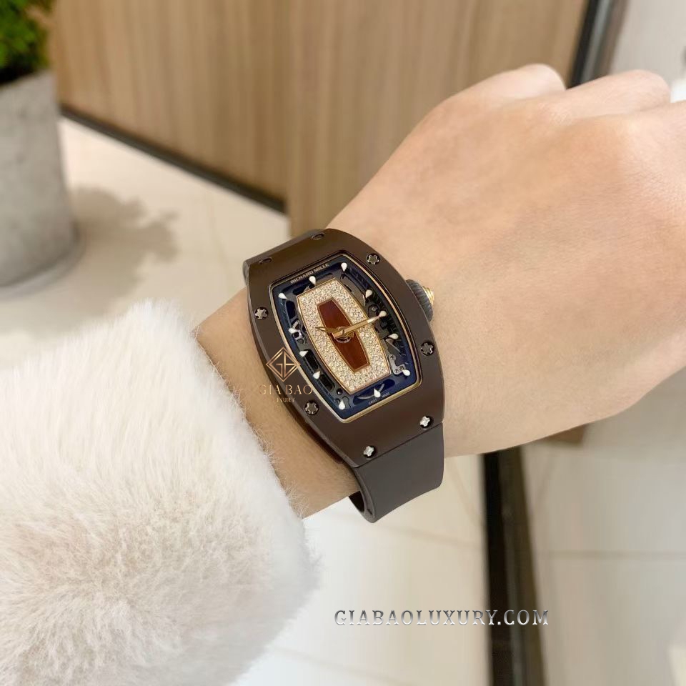 Đồng Hồ Richard Mille RM07-BC-DIA-RED Ceramic Đen