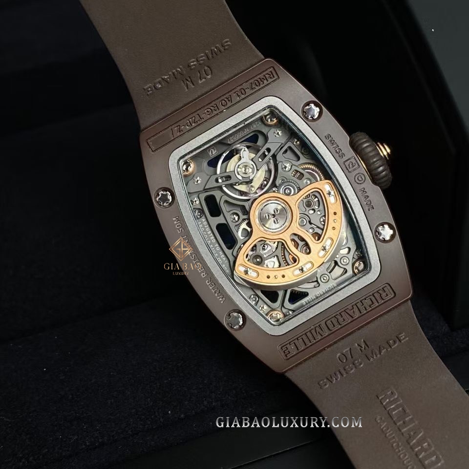 Đồng Hồ Richard Mille RM07-BC-DIA-RED Ceramic Đen