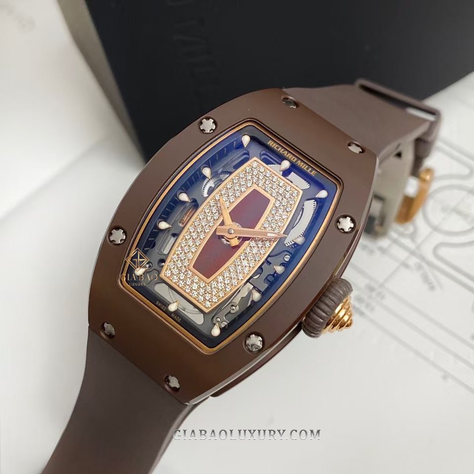 Đồng Hồ Richard Mille RM07-BC-DIA-RED Ceramic Đen