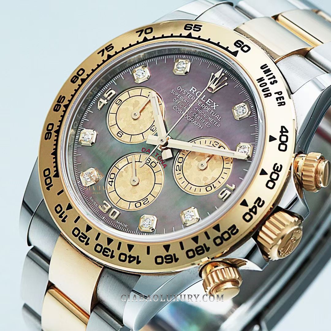 Đồng Hồ Rolex Cosmograph Daytona 116503 Mặt Số Xà Cừ Tím