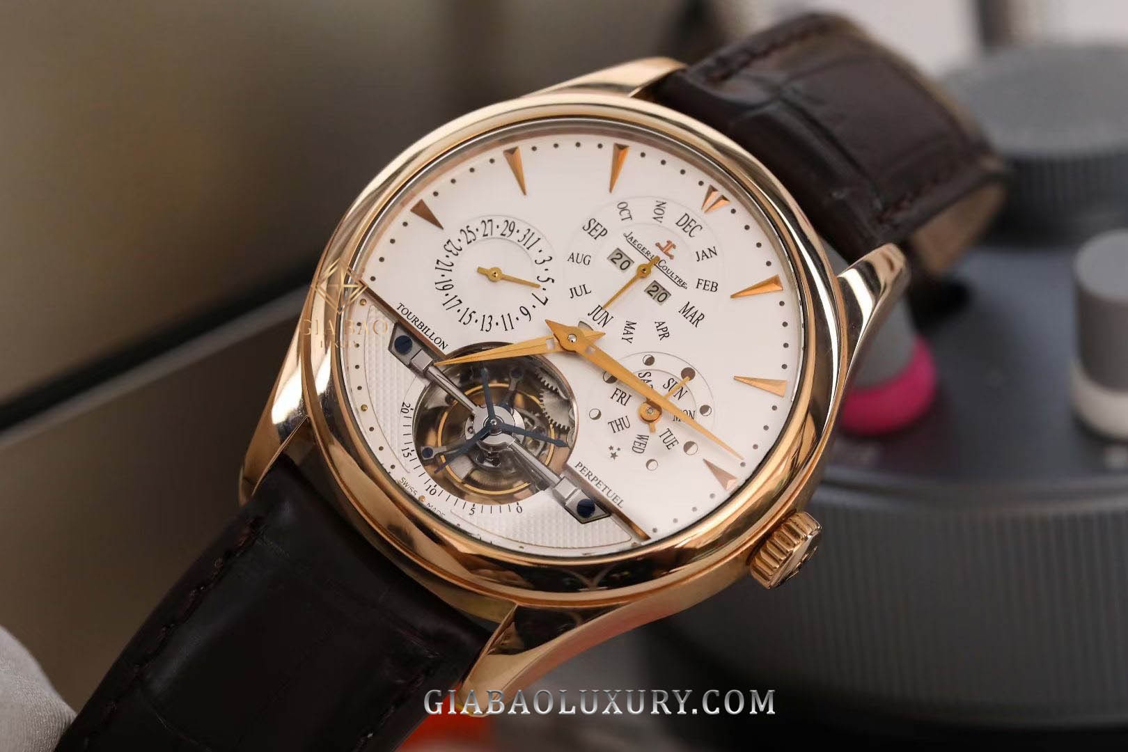 Đồng Hồ Jaeger LeCoultre Master Grande Tradition Tourbillon Quantieme Perpetual 500242A