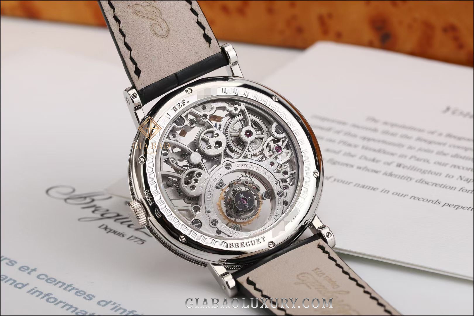 Đồng Hồ Breguet Classique Complications Tourbillon 5335PT/42/9W6 