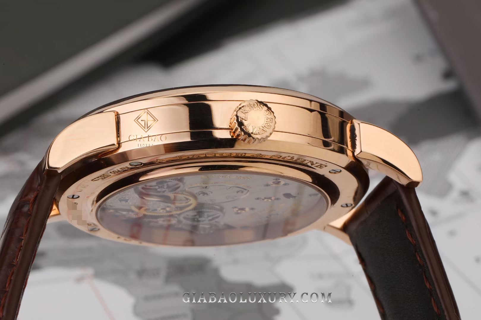 Đồng Hồ A. Lange & Sohne Lange 1 Time Zone 41.9mm 116.032