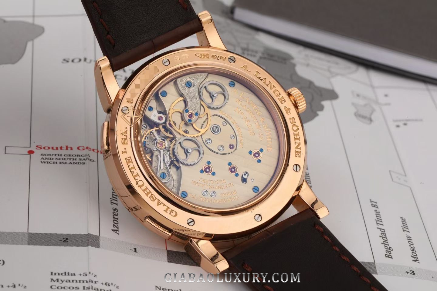 Đồng Hồ A. Lange & Sohne Lange 1 Time Zone 41.9mm 116.032