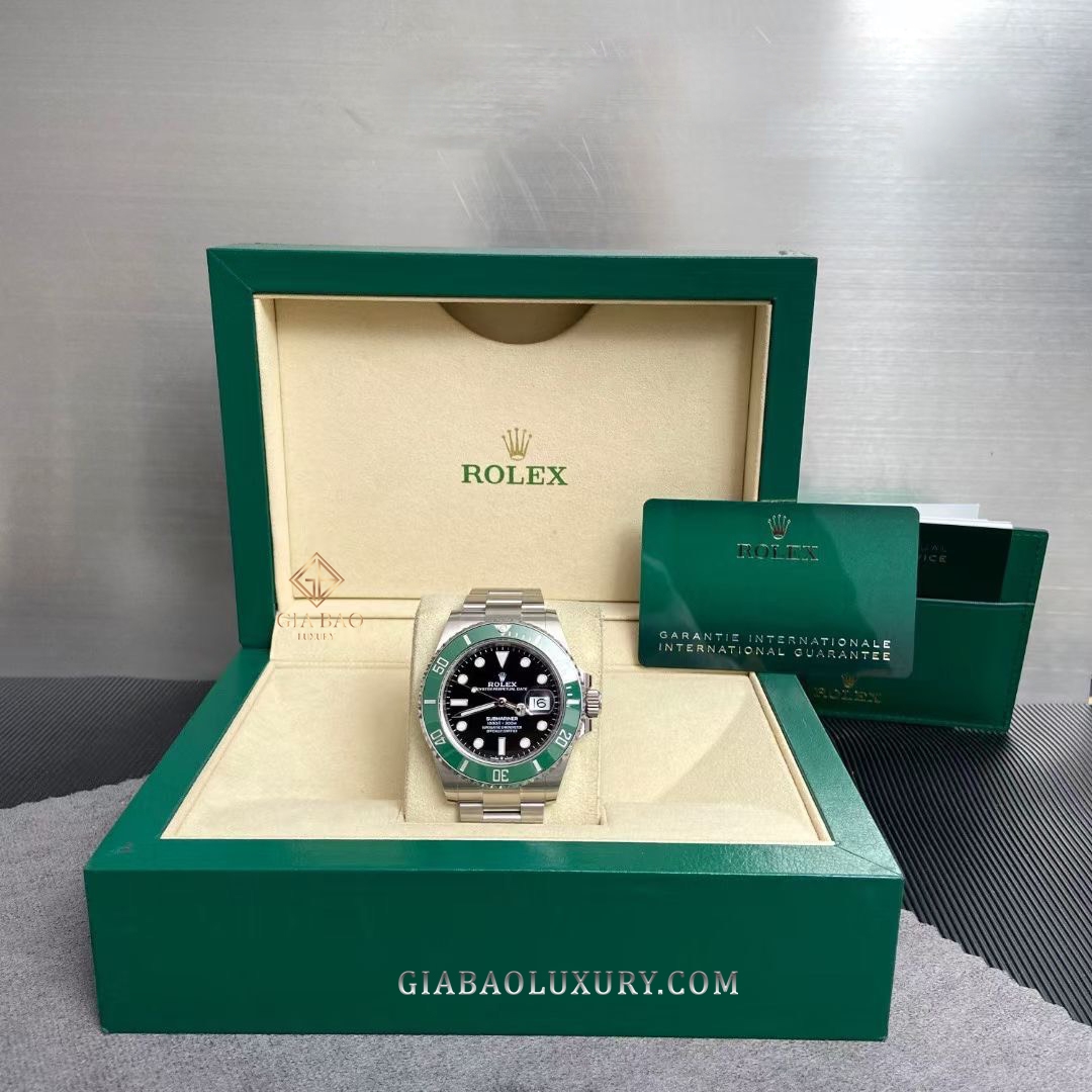 Đồng Hồ Rolex Submariner 126610LV Mặt Số Đen