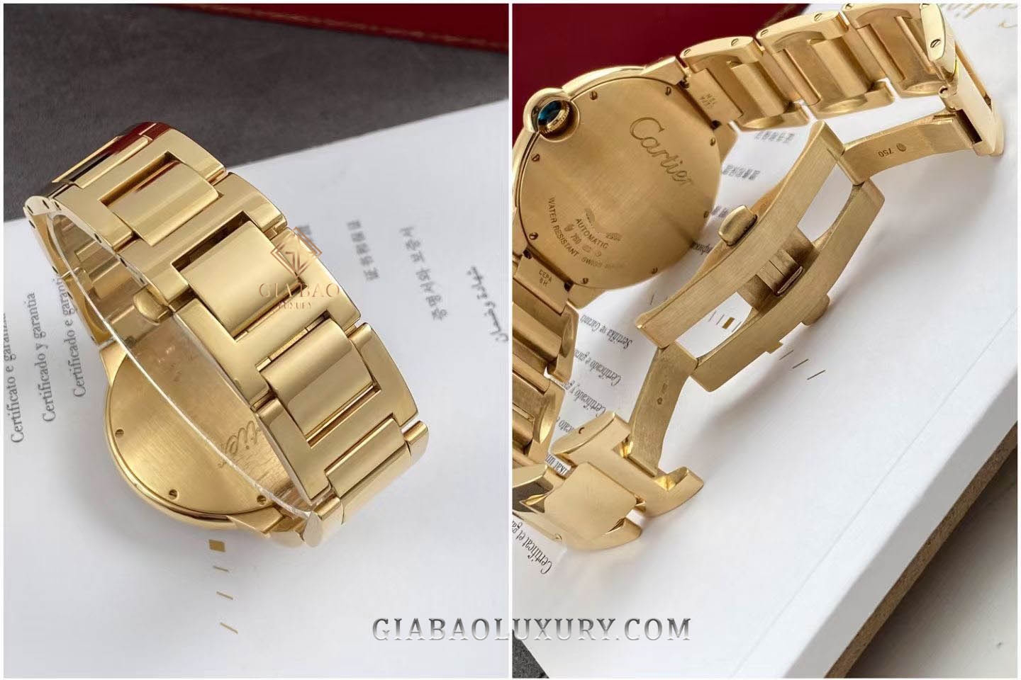 Đồng Hồ Cartier Ballon Bleu De Cartier WE9007Z3
