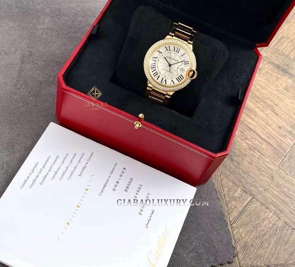 Đồng Hồ Cartier Ballon Bleu De Cartier WE9007Z3