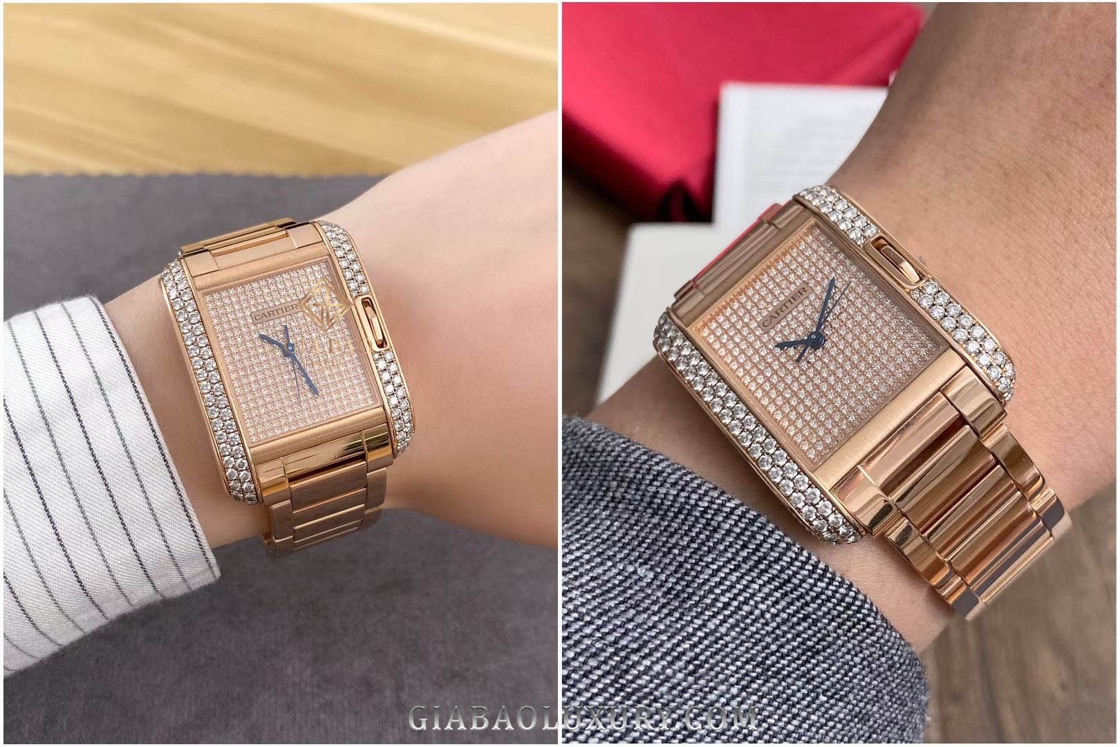 Đồng Hồ Cartier Tank WT100012