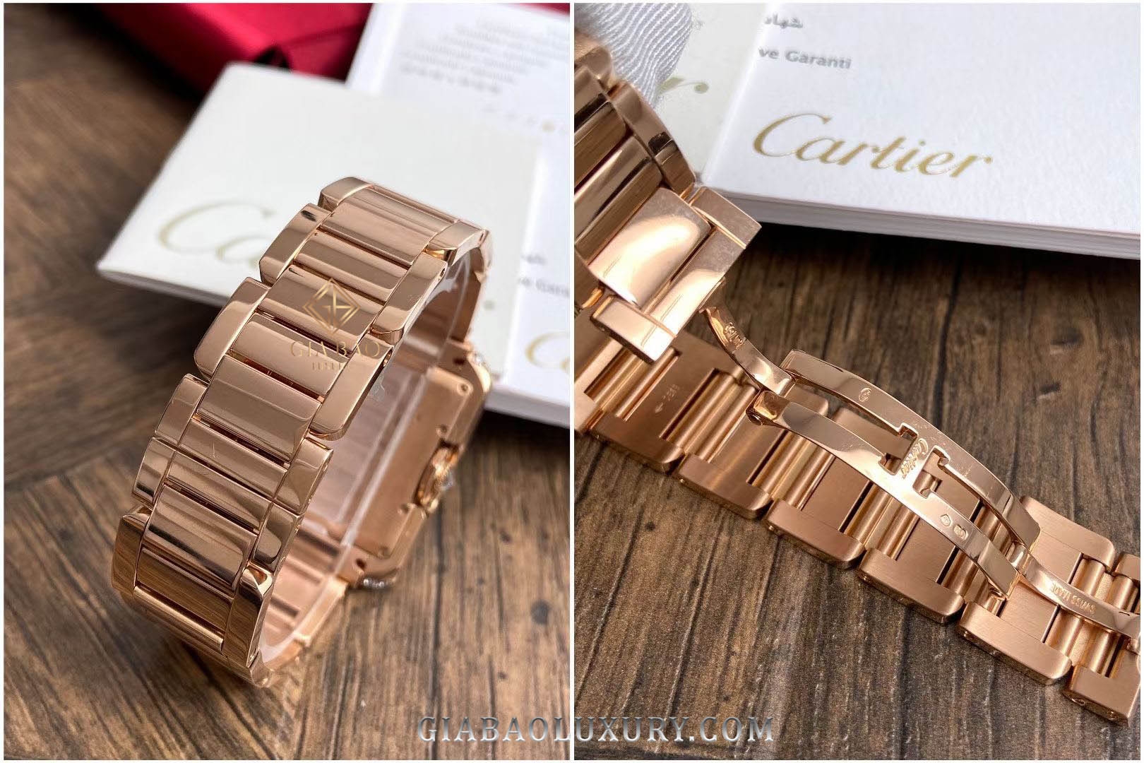 Đồng Hồ Cartier Tank WT100012