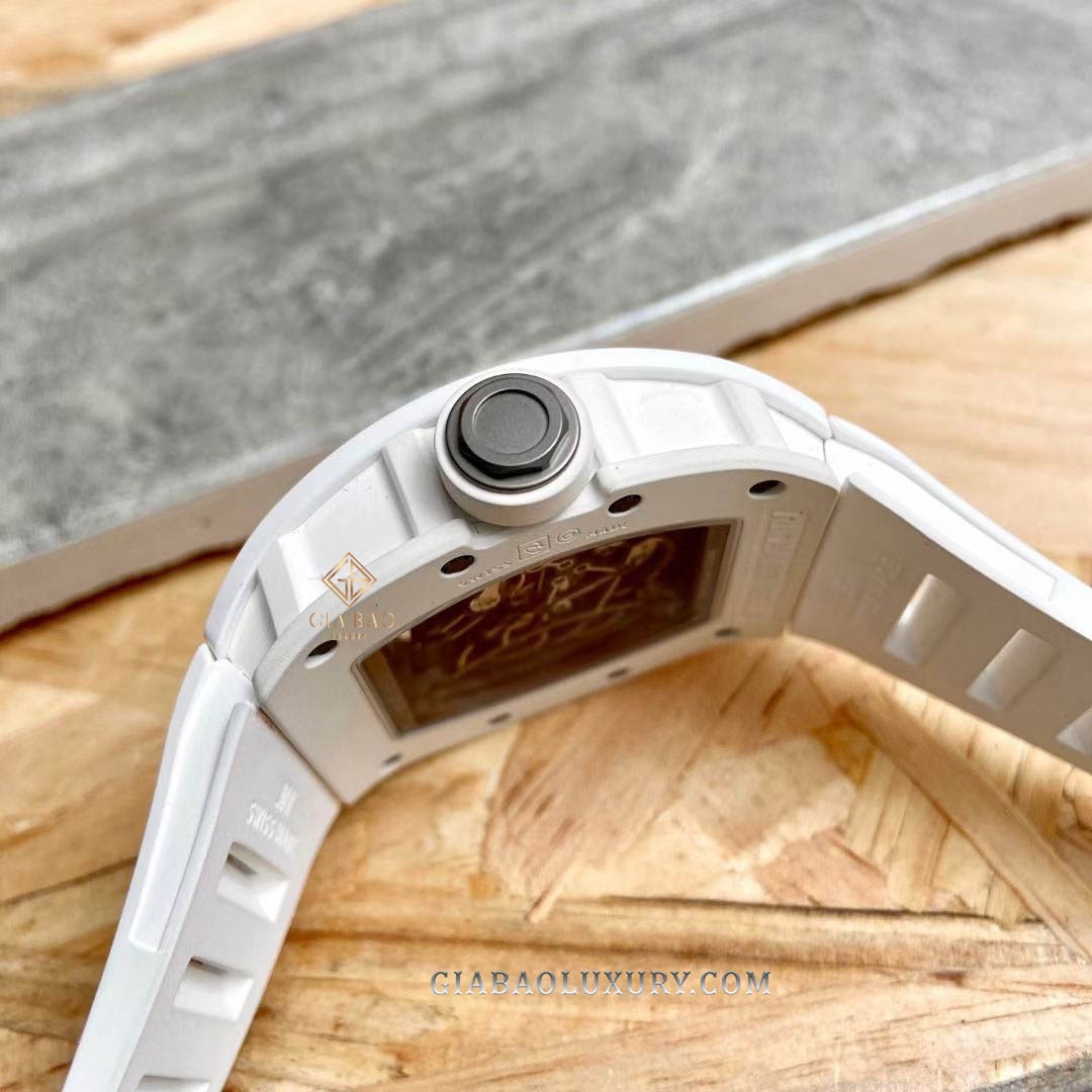 Đồng Hồ Richard Mille RM055 Ceramic Trắng