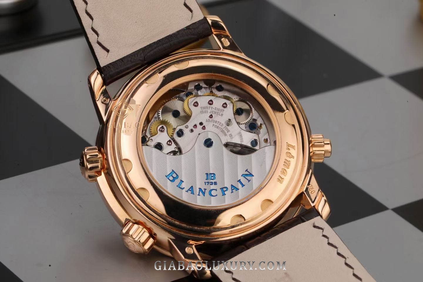 Đồng Hồ Blancpain Léman Réveil GMT 2041-3642M-53B