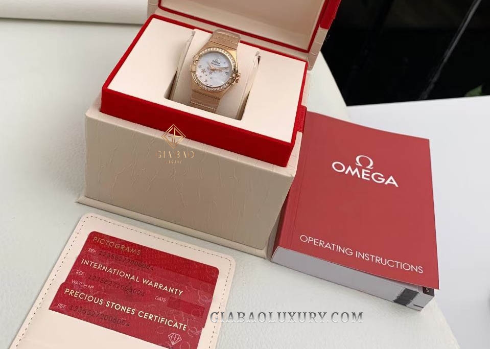 Đồng Hồ Omega Constellation Co-Axial 27mm 123.55.27.20.05.004