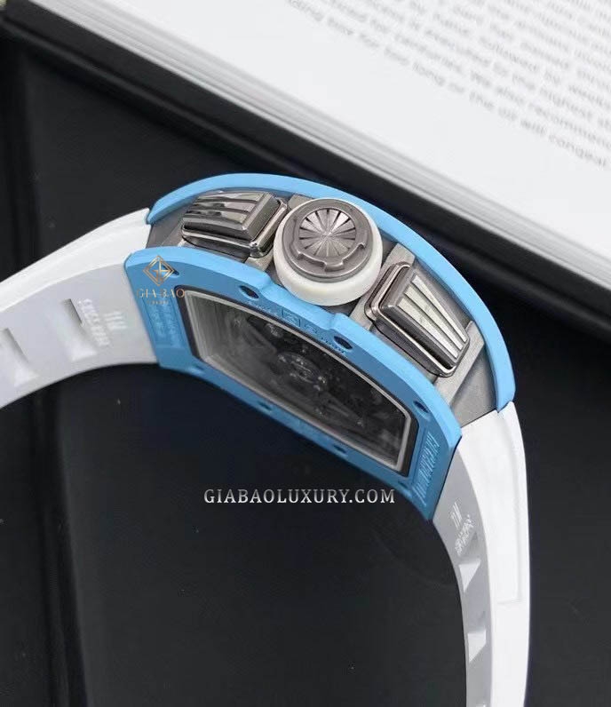 Đồng Hồ Richard Mille RM011 Ti-ATZ-B Ceramic Xanh