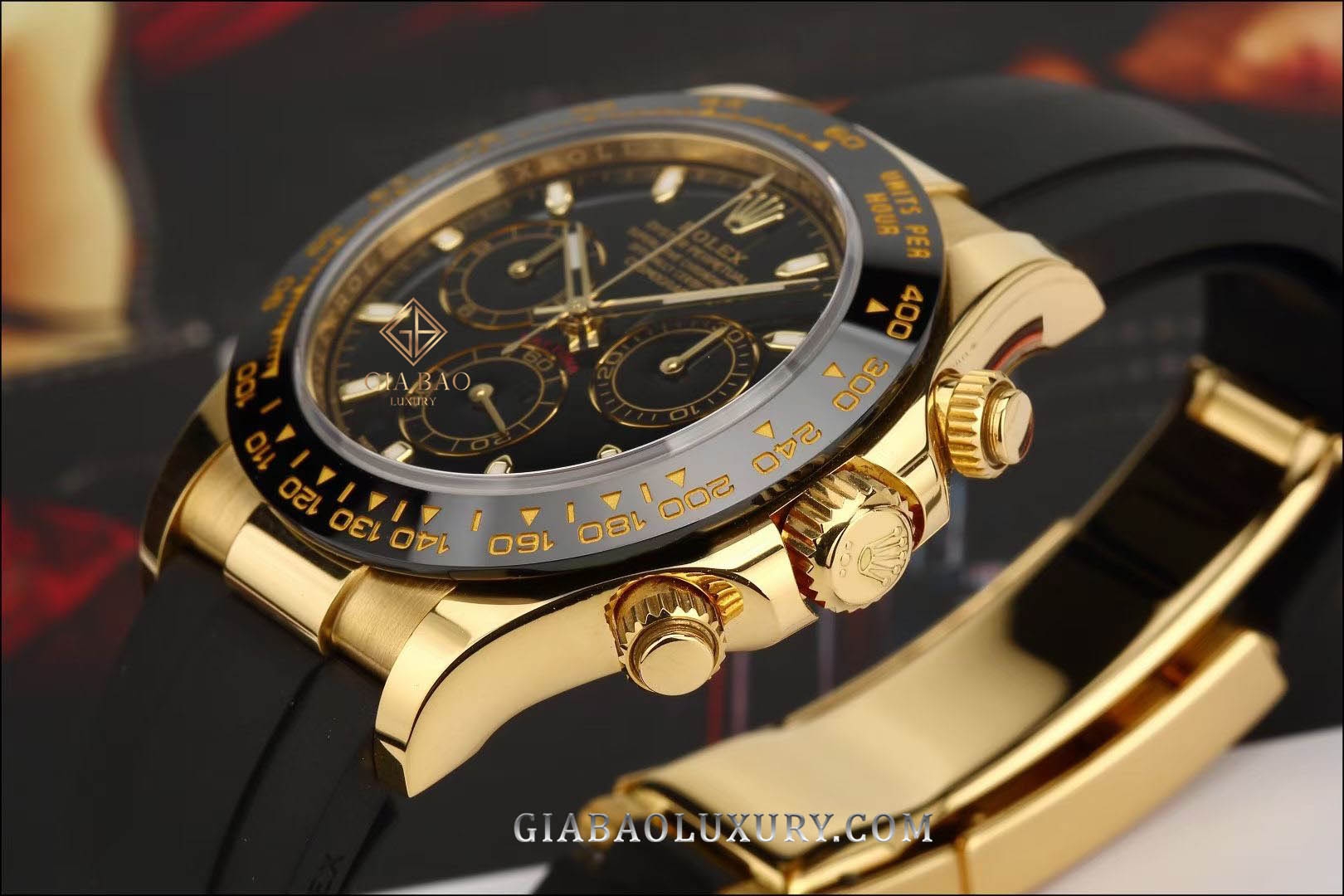 Đồng Hồ Rolex Cosmograph Daytona 116518LN Mặt Số Đen
