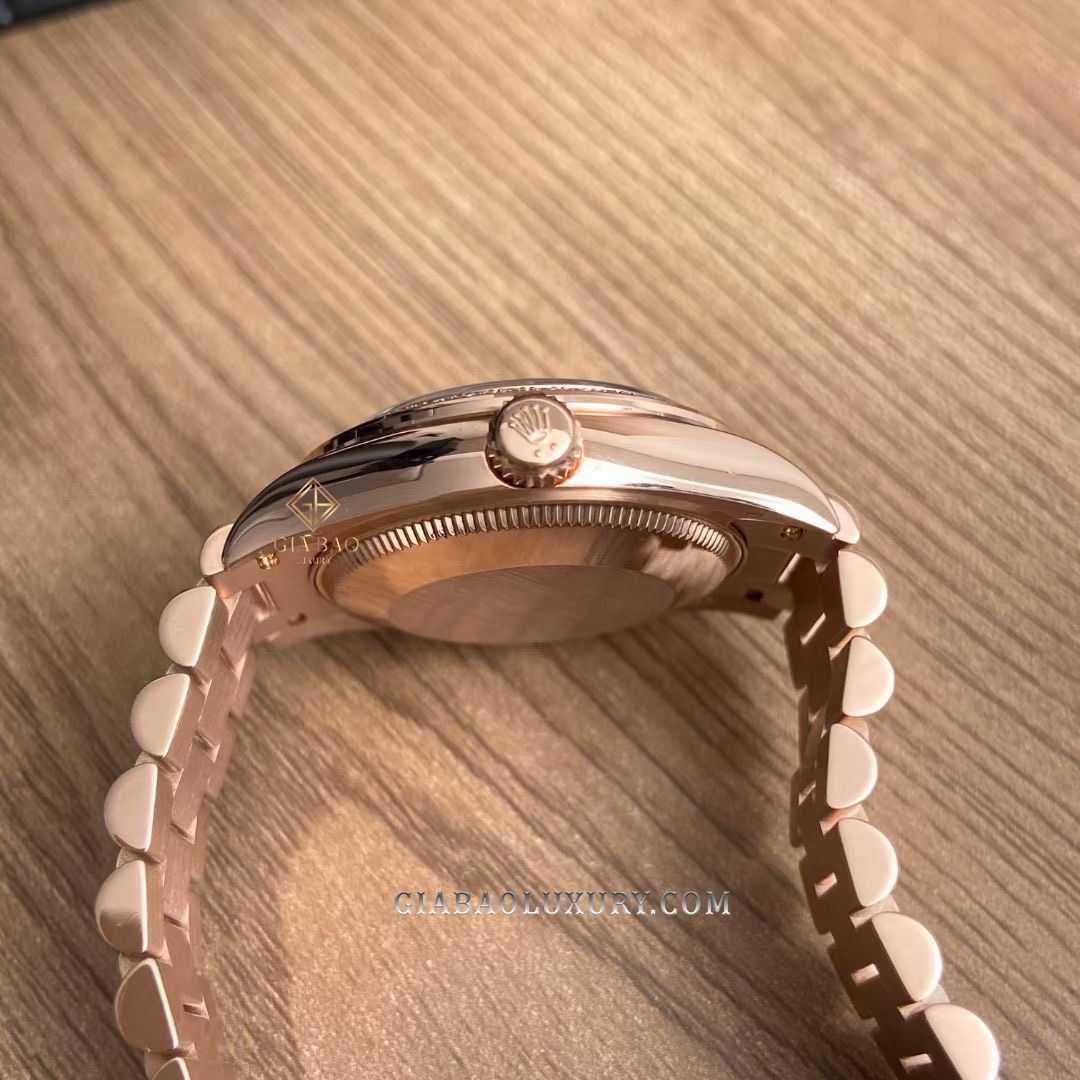Đồng hồ Rolex Lady-Datejust 278285RBR Mặt Khảm Trai