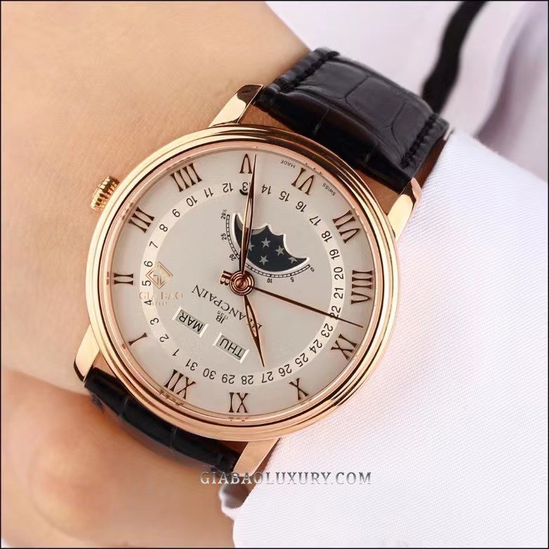 Đồng Hồ Blancpain Villeret Quantième Complet 6654-3642-55b