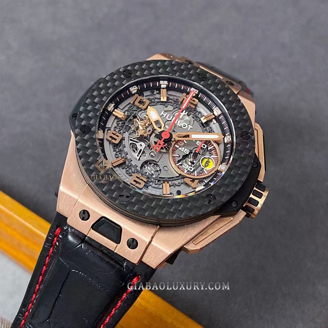 Đồng Hồ Hublot Big Bang Ferrari King Gold Carbon 45mm 401.OQ.0123.VR