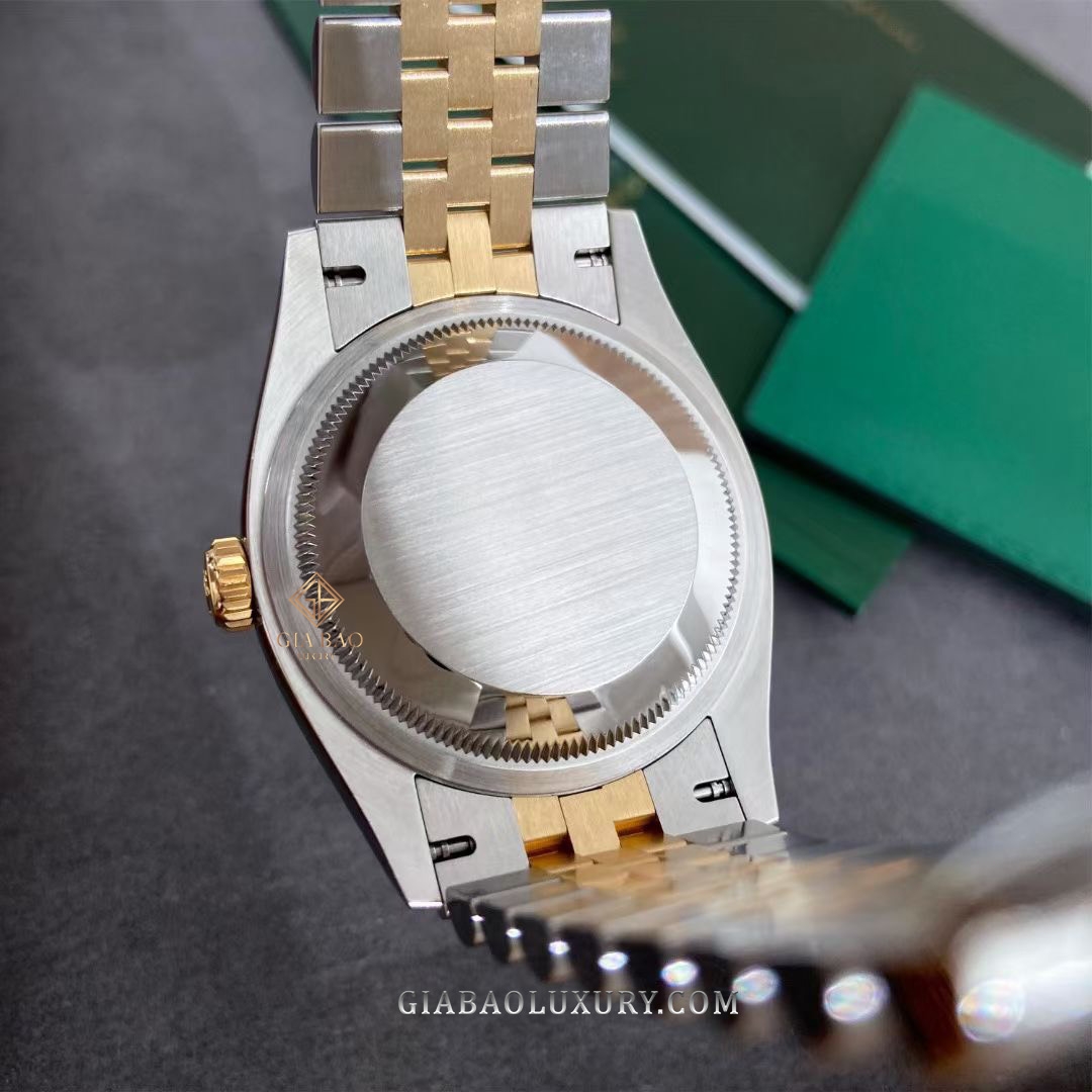 Đồng Hồ Rolex Datejust 36 126233 Mặt Số Xanh Oliu Cọc Số La Mã Nạm Kim CươngĐồng Hồ Rolex Datejust 36 126233 Mặt Số Xanh Oliu Cọc Số La Mã Nạm Kim Cương