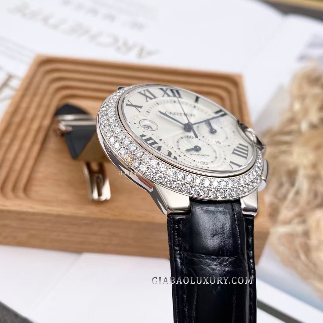 Đồng Hồ Cartier Ballon Bleu Chronograph WE902002