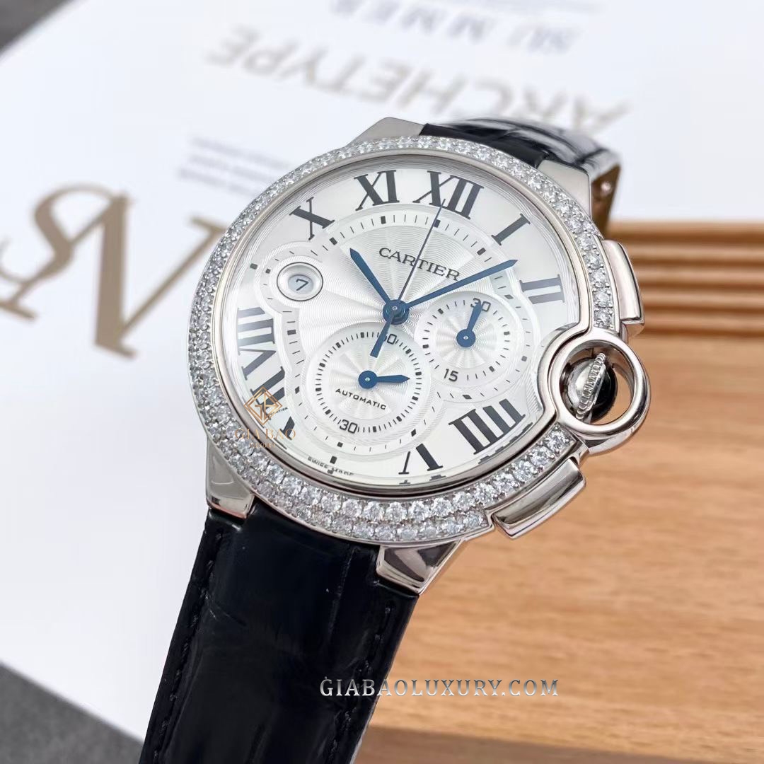 Đồng Hồ Cartier Ballon Bleu Chronograph WE902002