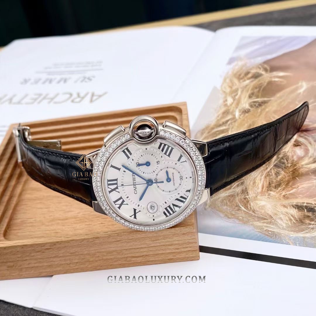 Đồng Hồ Cartier Ballon Bleu Chronograph WE902002